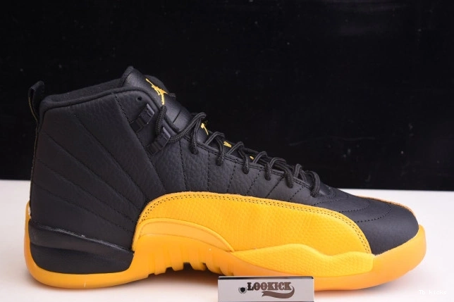 Reps TBK Retro University Air Black Gold 130690-070 12 Jordan 0731